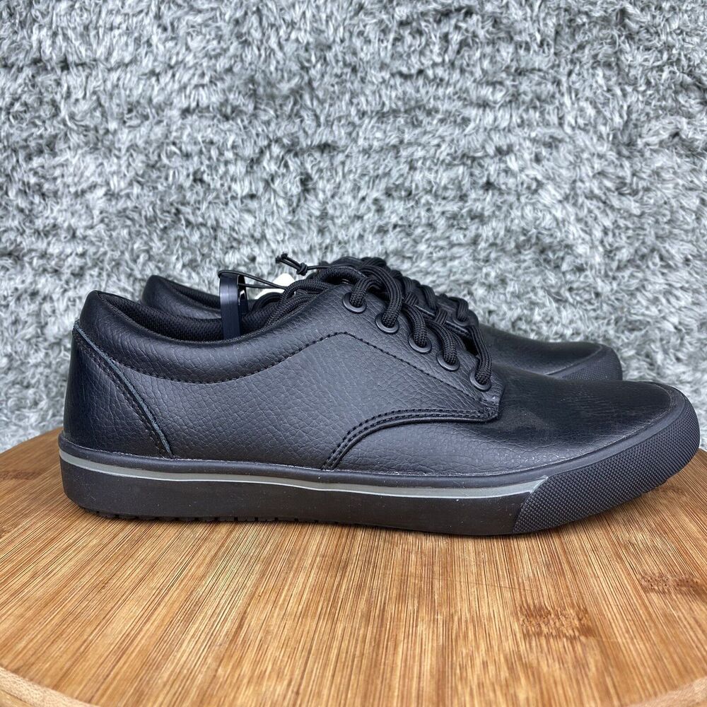 Tredsafe Unisex Rig Slip Resistant Leather Work Shoes Women's 6 W Men's 5